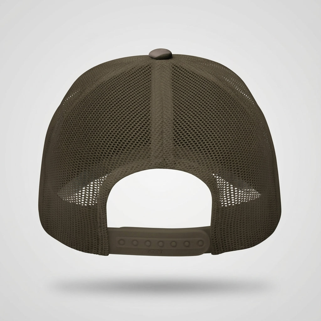 Bird Logo Camo Trucker