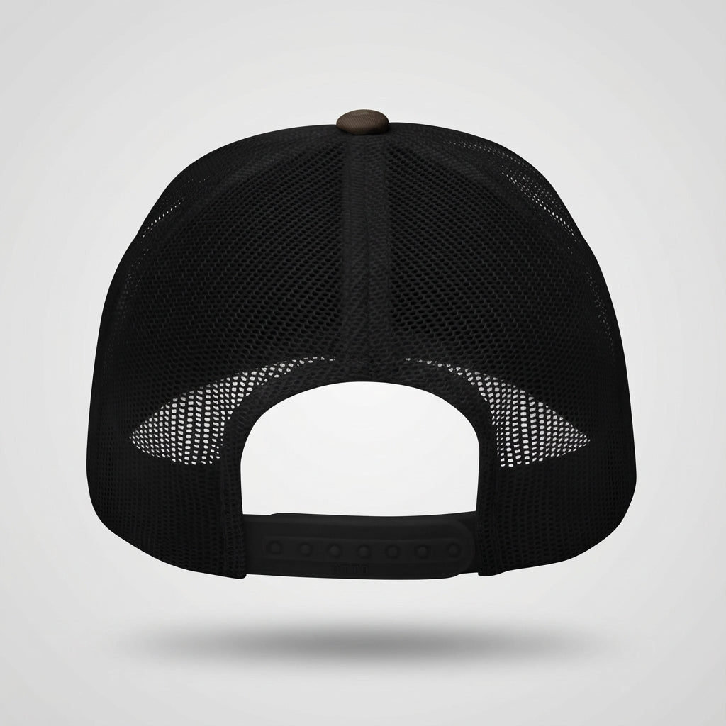 Bird Logo Camo Trucker